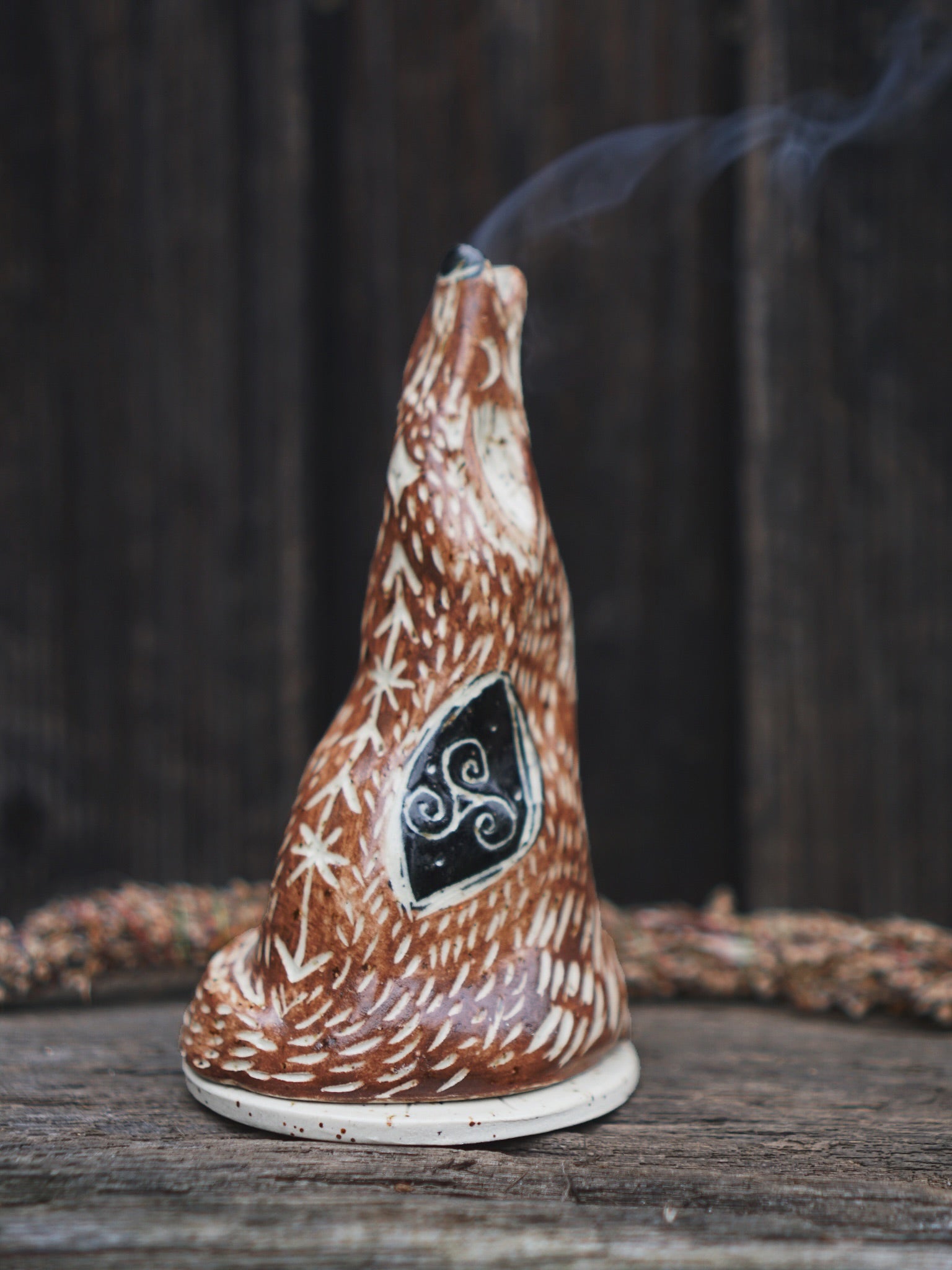 Fox Incense Burner
