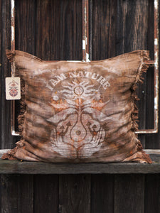 Cushion Cover I AM NATURE  - Copper Flakes Clay