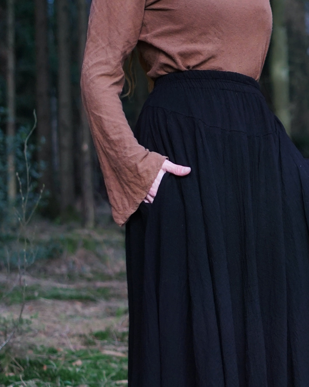 Maxi Skirt - Black
