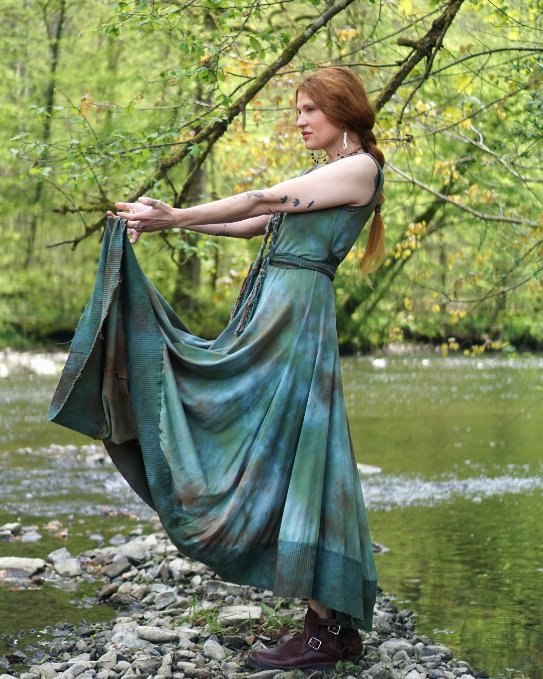 Ella  Maxi Dress -  Forest Whispering