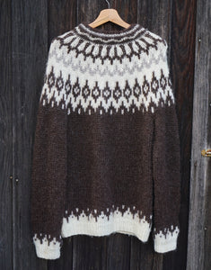 Iceland Knit Cardigan - Brown Shades