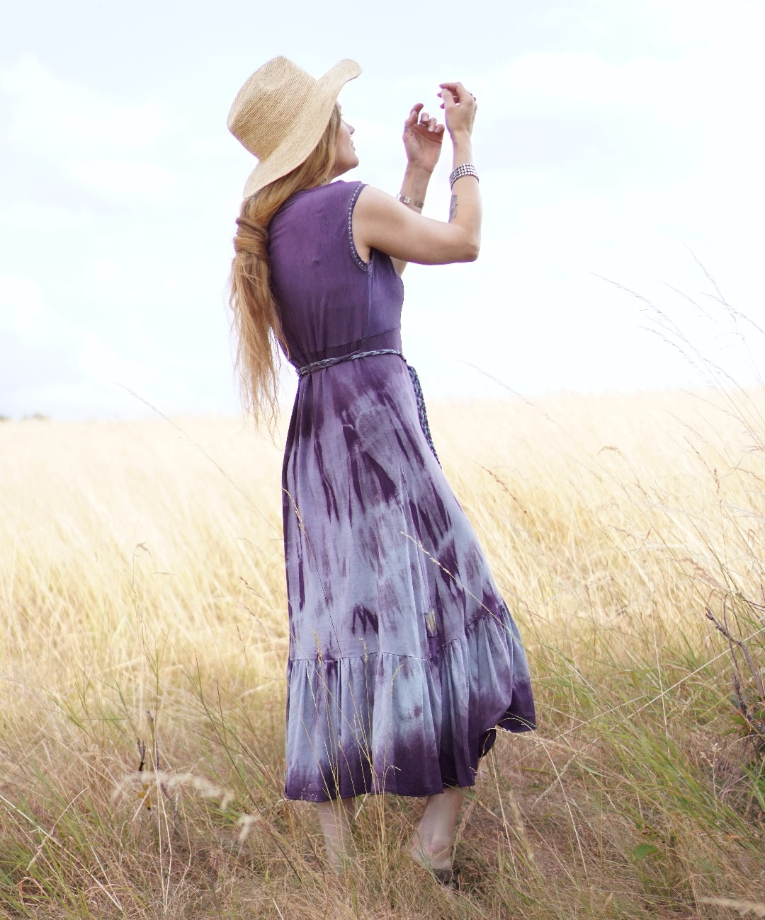 Lori Midi Dress -  Amethyst