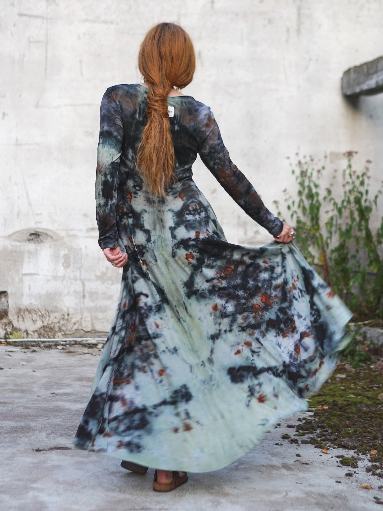 Natural Habitat Cozy Maxi Dress - Copper Flakes …