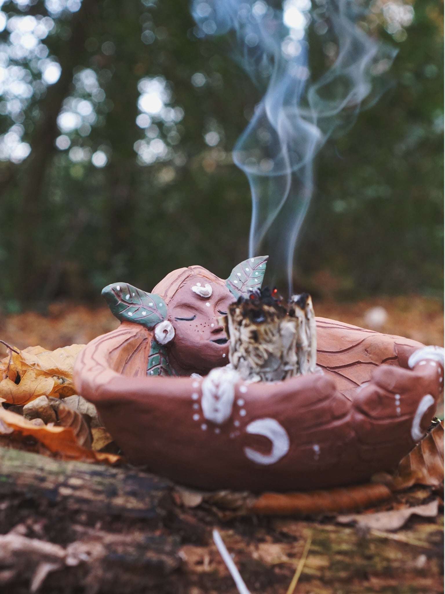 Mother Earth Smudge Holder