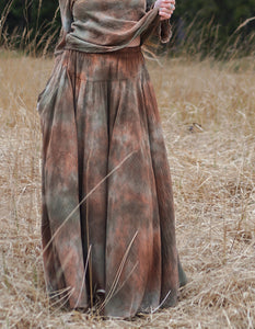 Maxi Skirt MTO - Fallen Leafs  (Sample Picture)