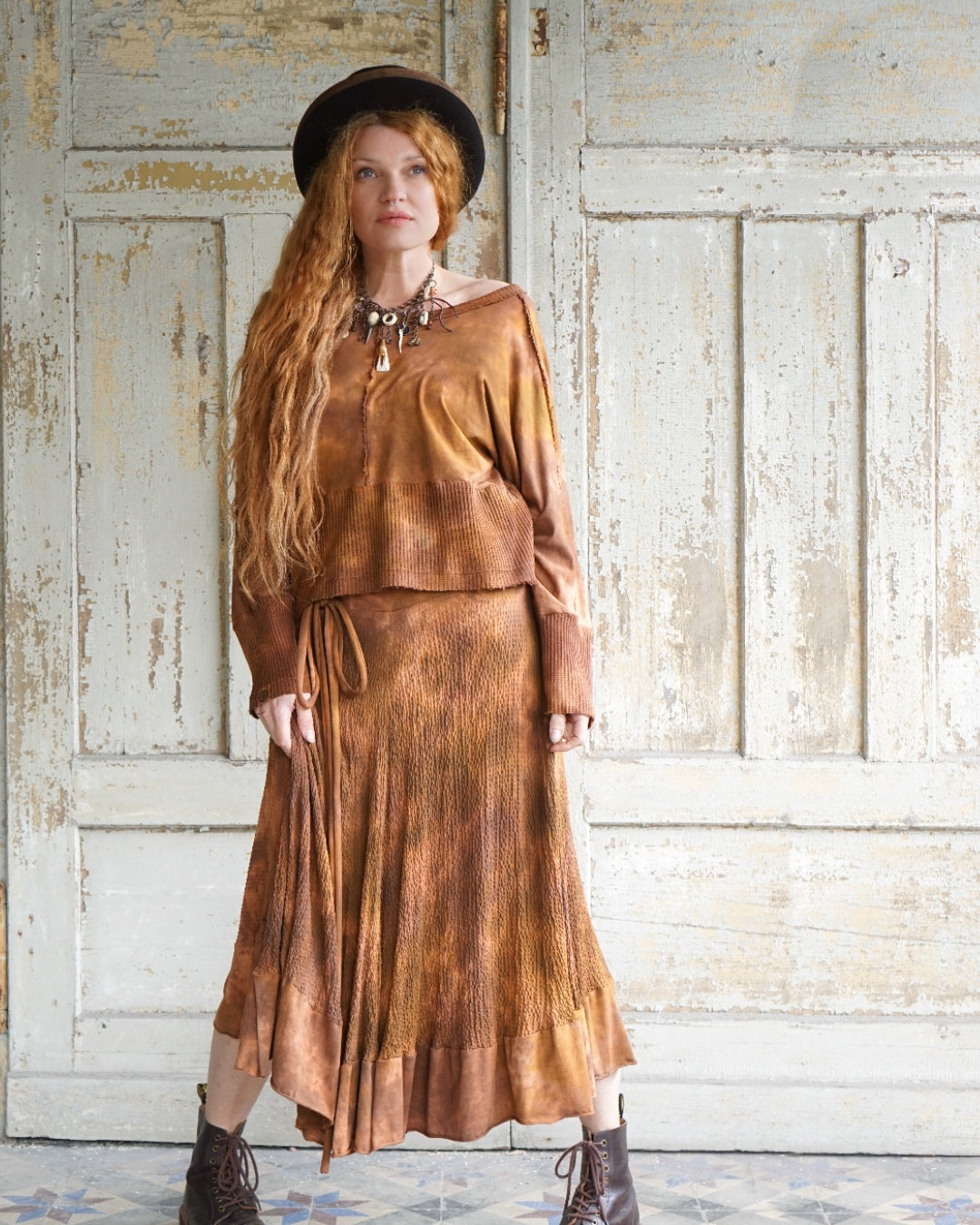 Ella Maxi Dance Skirt - Indien Spices