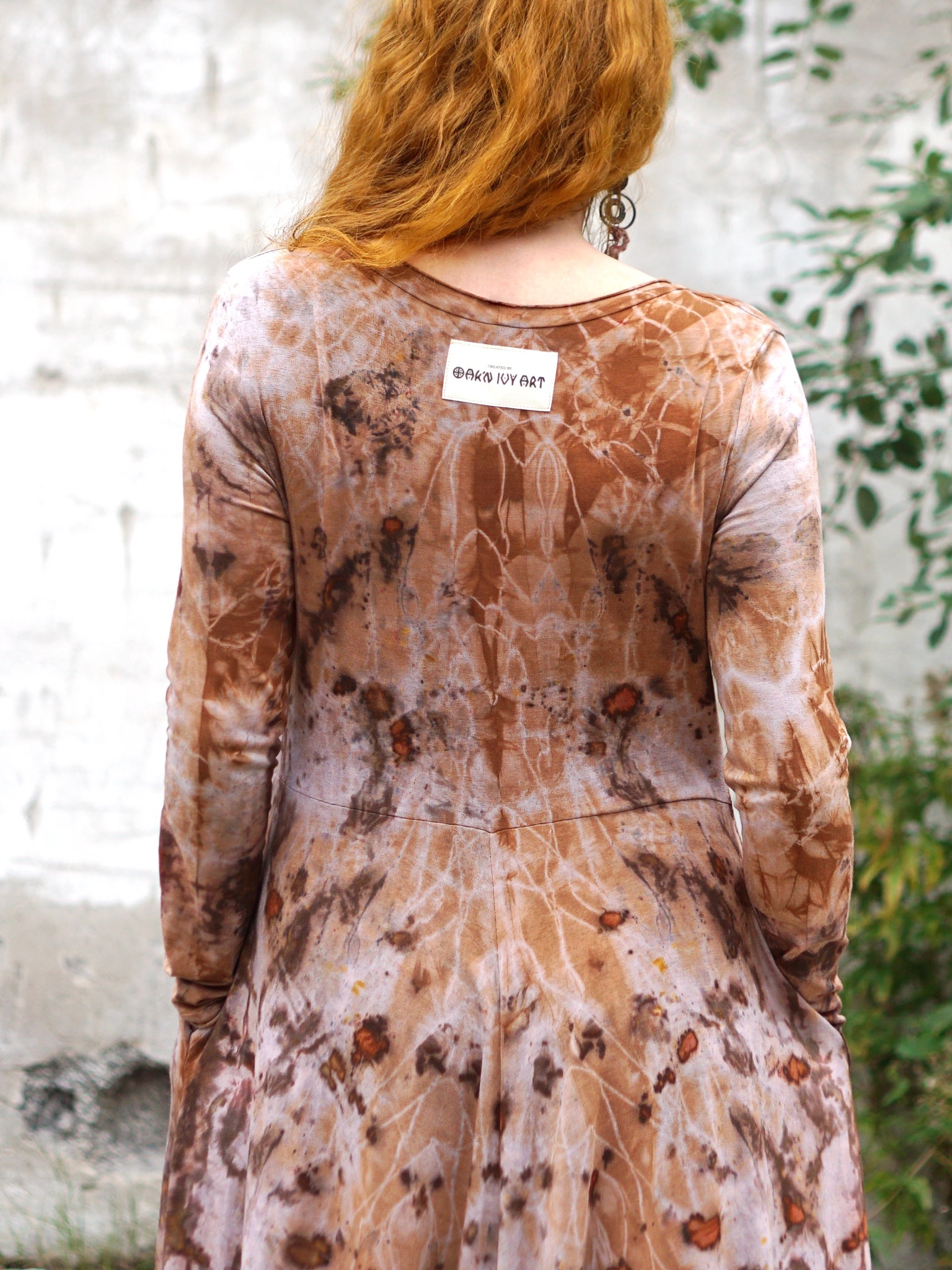 Natural Habitat Cozy Maxi Dress - Copper Flakes Clay