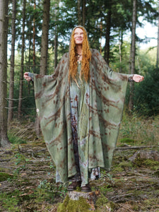 Natural Habitat Poncho - Mineral Copper Flakes