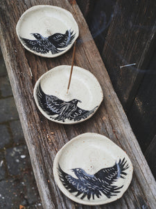 Incense Burner - Raven