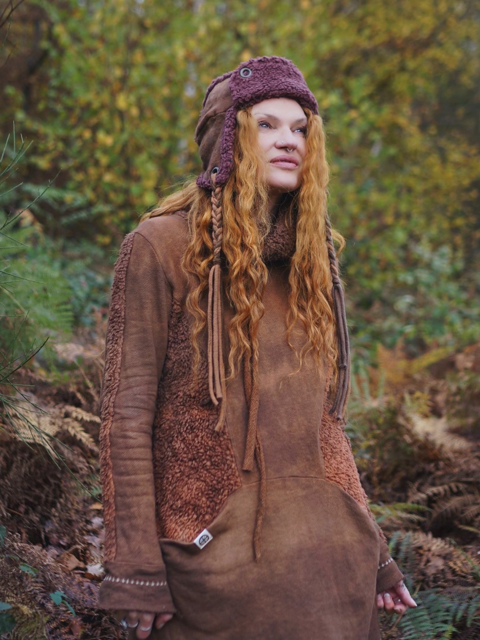 Hemp Long Sweatshirt - Wild Fox