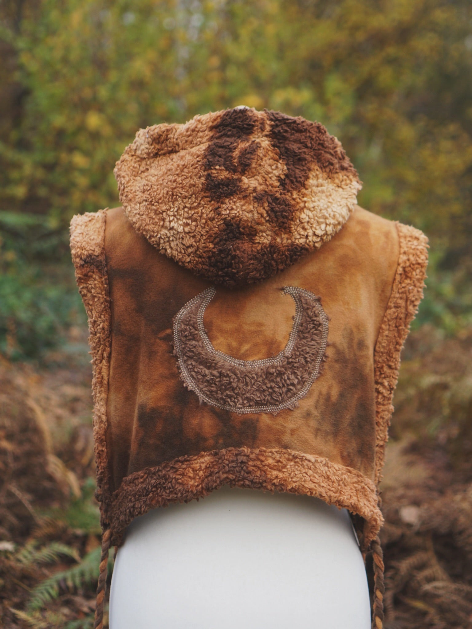 Hoodie Vest - Golden Brown