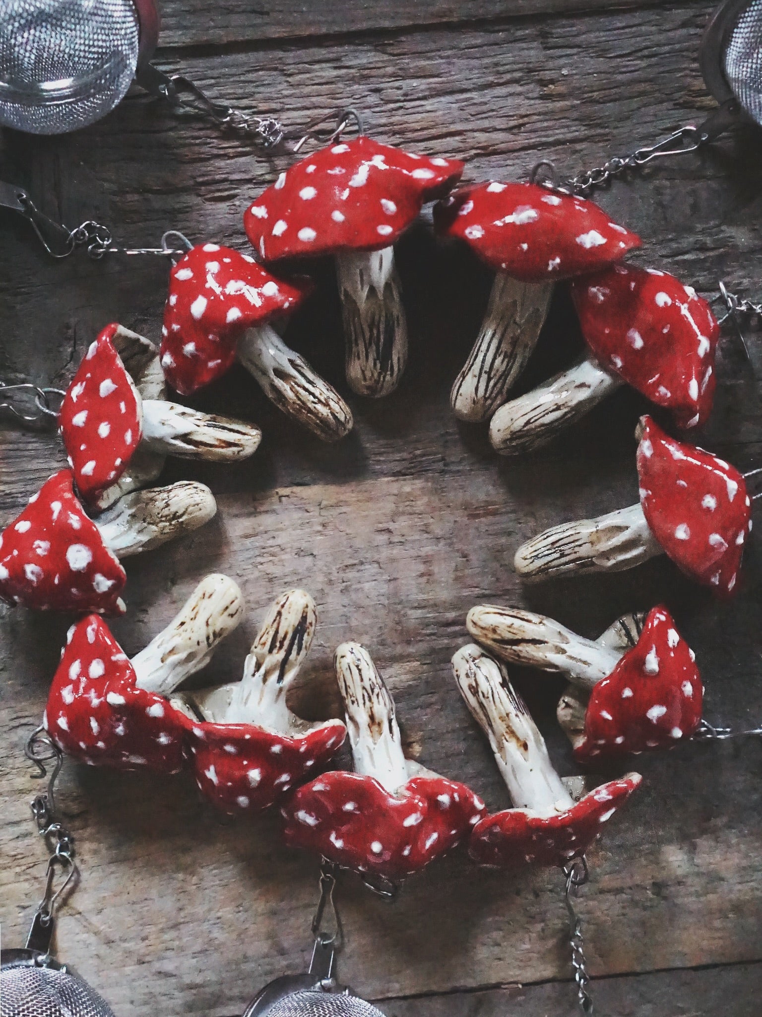 Tea Strainer Magic Mushroom