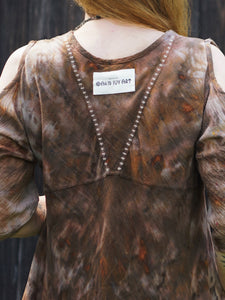 Natural Habitat Summer Dress -  Copper Flakes Clay