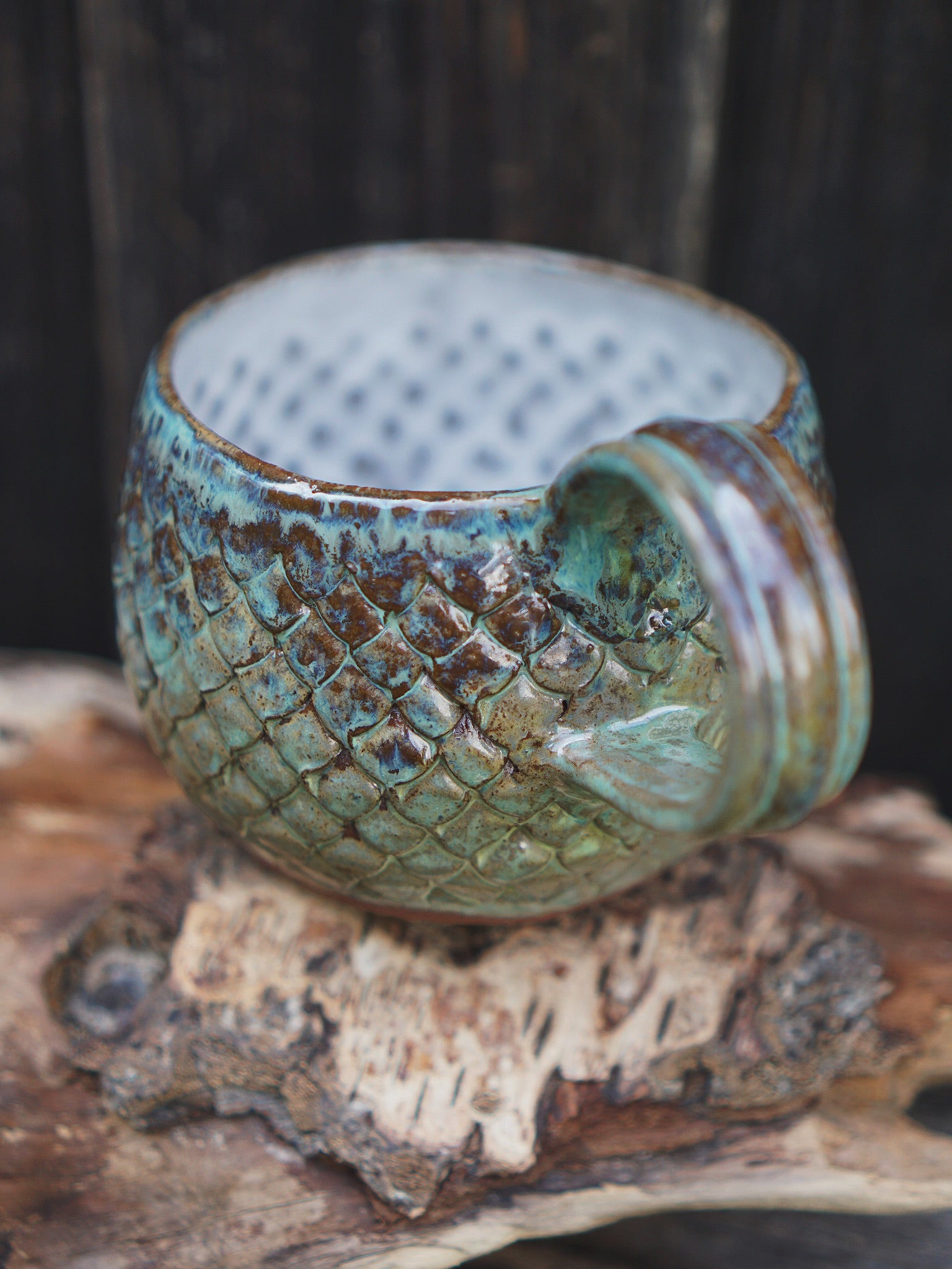 Big Magic Dragon Mug -Mint