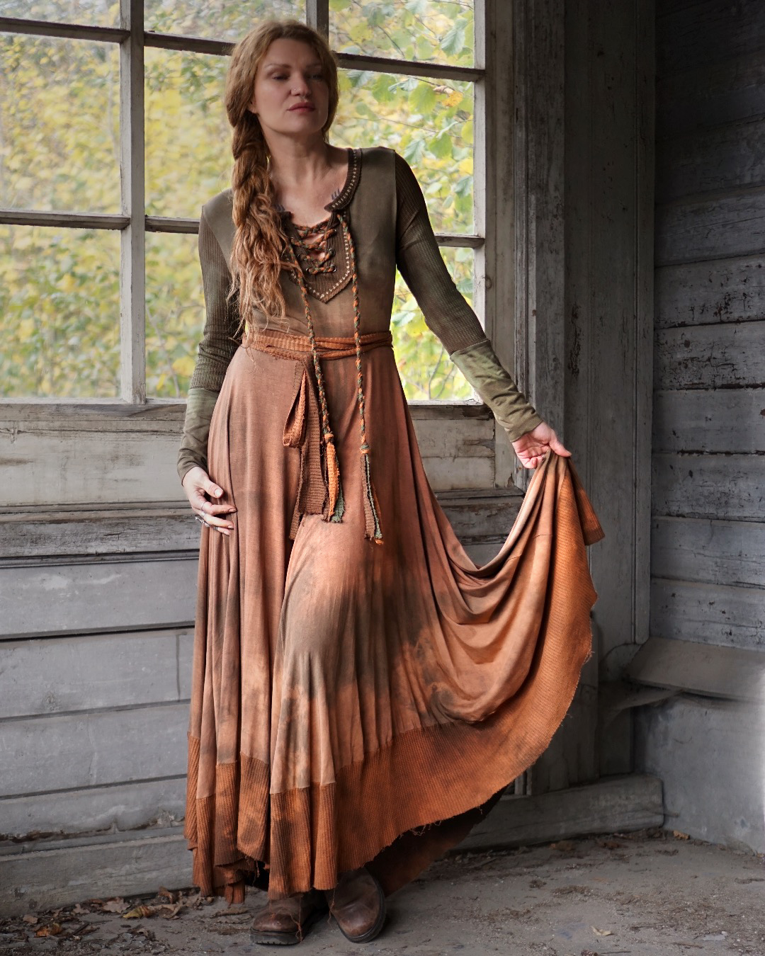 Ella Maxi Dress - Wild Fox  / Sage