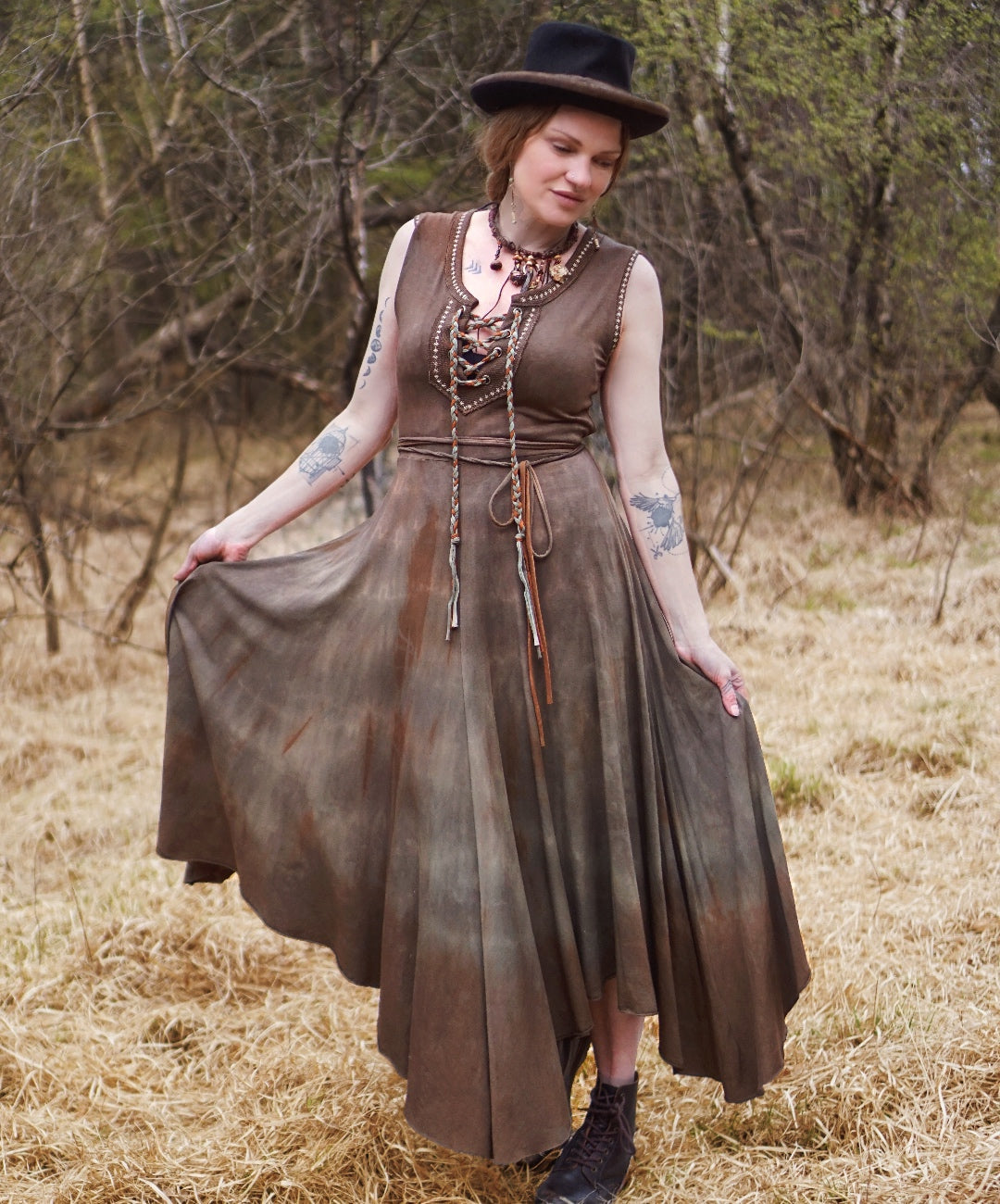 Ella Maxi Dress - Wild Wood