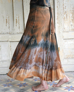 Ella Maxi Dance Skirt - Forest Soil