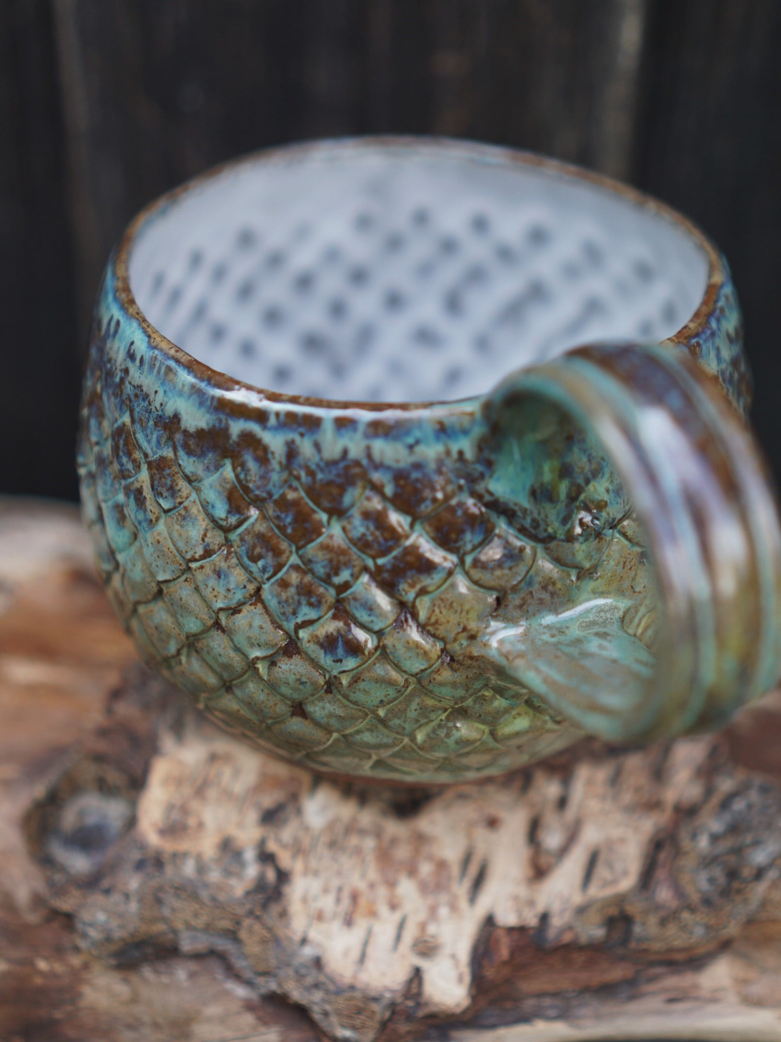 Big Magic Dragon Mug -Mint