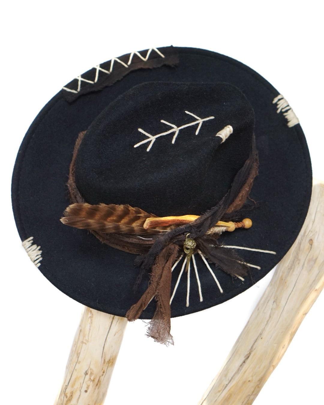 Shamanic Energy Flow Hat - Black