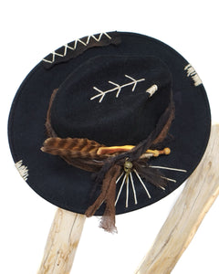 Shamanic Energy Flow Hat - Black