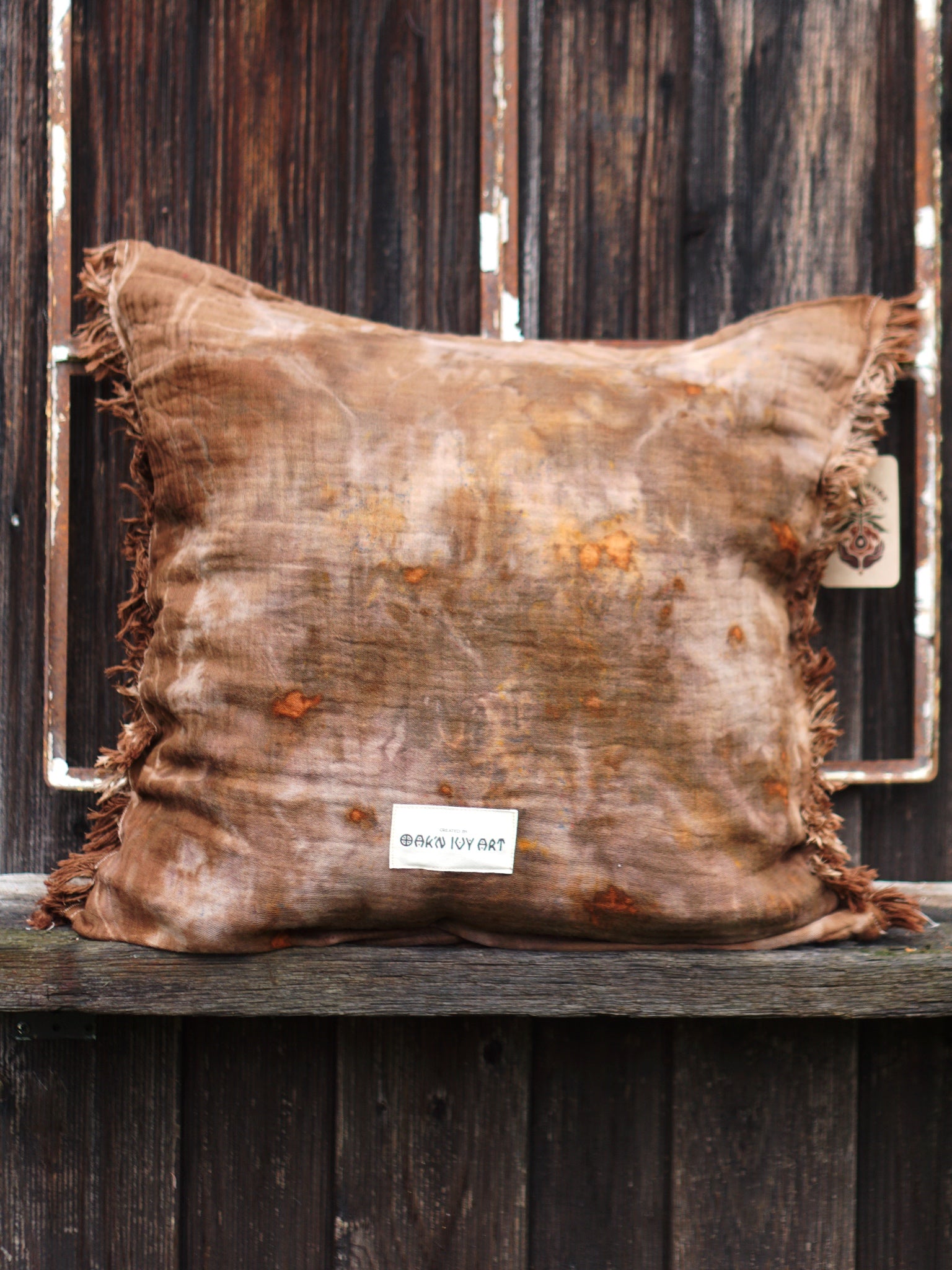 Cushion Cover I AM NATURE  - Copper Flakes Clay