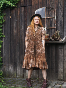 Natural Habitat Summer Dress -  Copper Flakes Clay