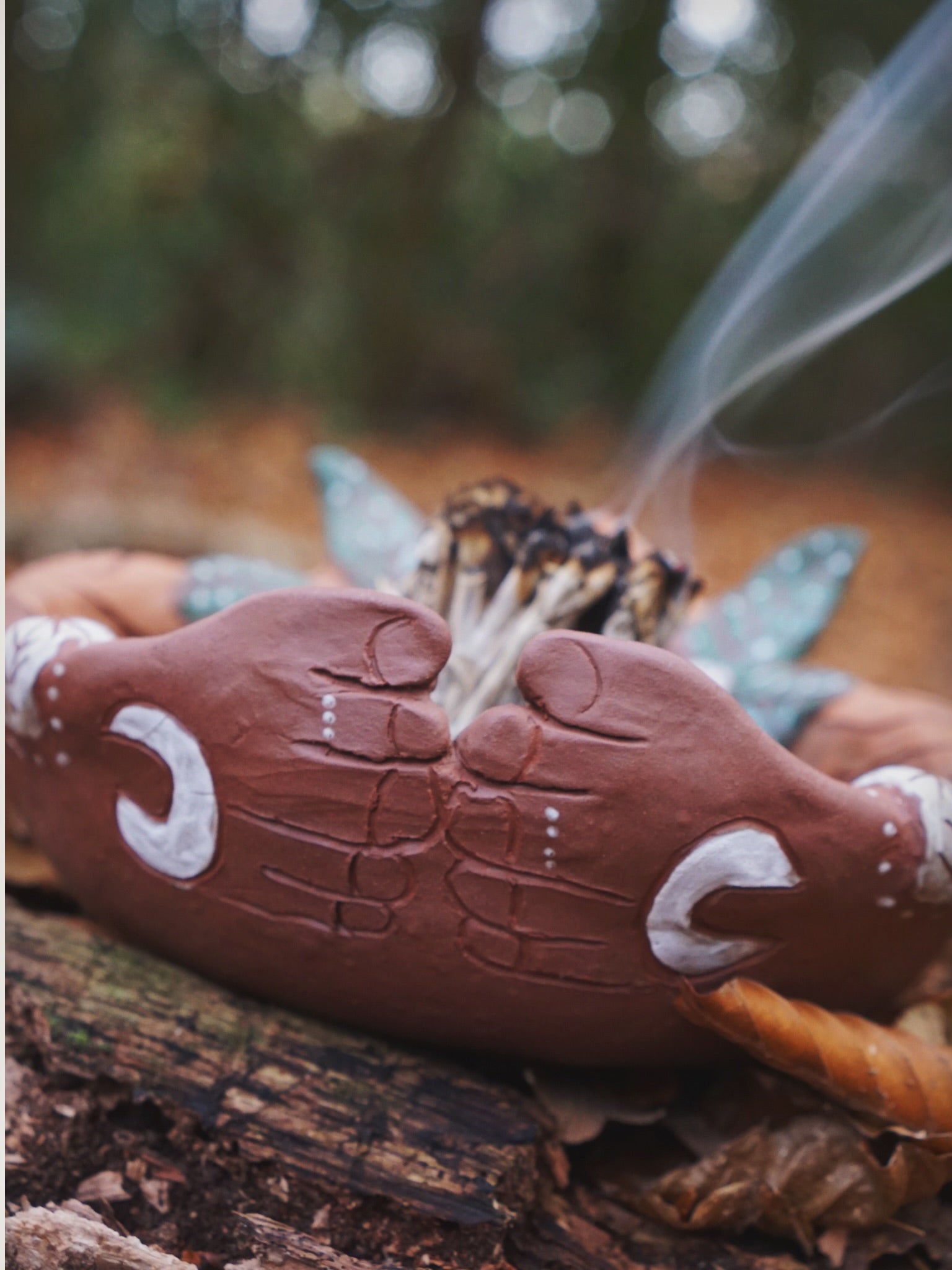 Mother Earth Smudge Holder