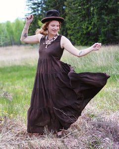 Maxi Dress - Black Soil