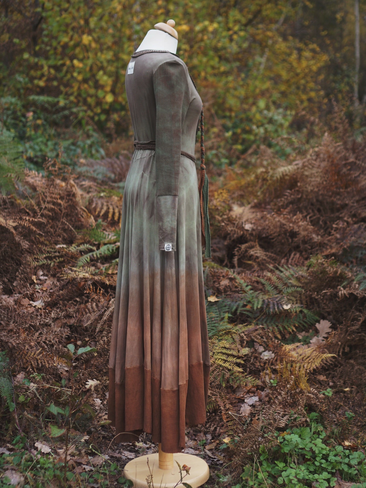 Ella  Maxi Dress - Vintage Jade / Dragon Blood