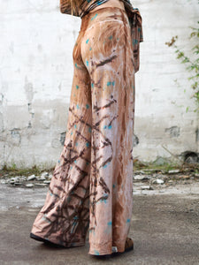 Natural Habitat Comfy Pant  -  Clay Turquoise