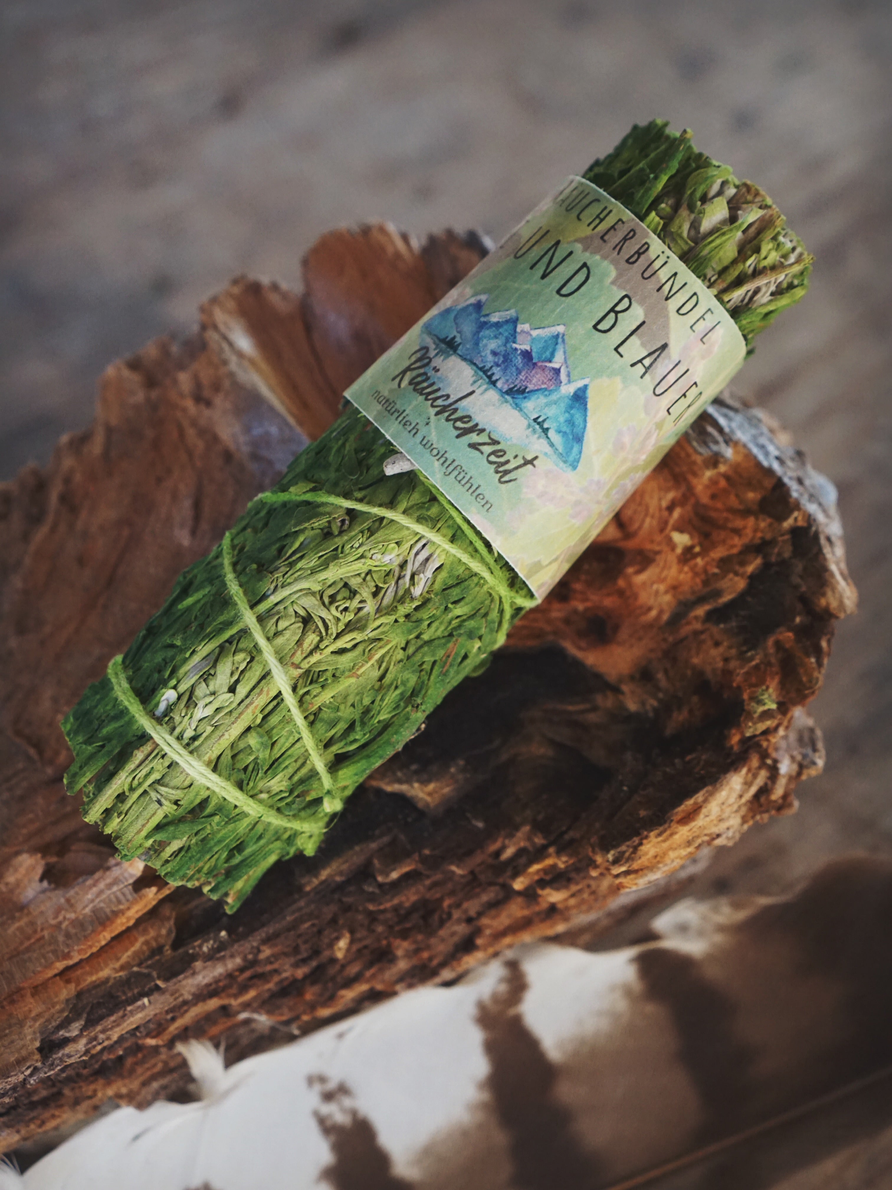 PATCHOULI HARZ BLAUER SALBEI Smudge