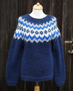 Iceland Knit Sweater - Navy