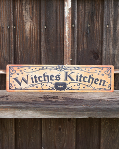 Tin Sign -  Witches Kitchen