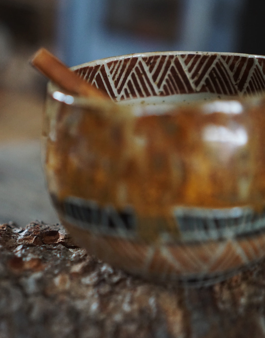 Cocoa  Mug - Golden Honey / Rust