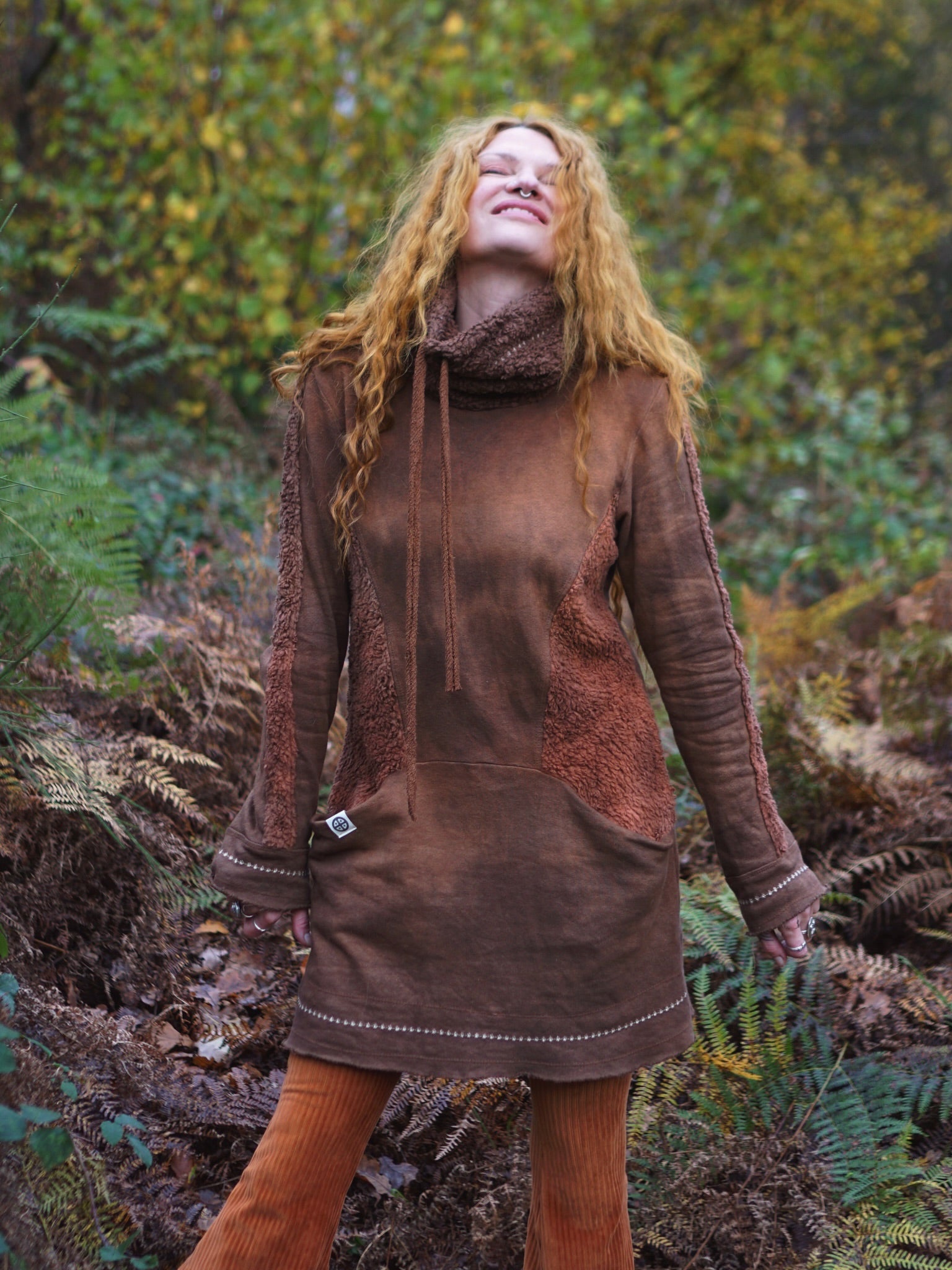 Hemp Long Sweatshirt - Wild Fox