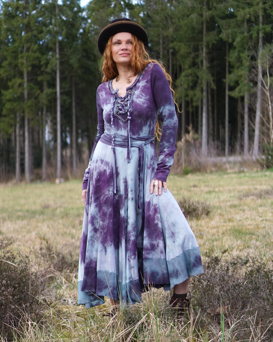 Ella Maxi Dress -  Lavender Blossom