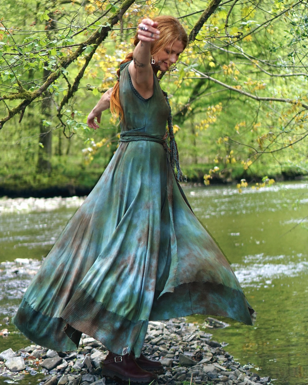 Ella  Maxi Dress -  Forest Whispering