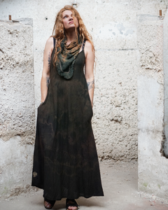 Maxi Summer Dress -  Black Soil