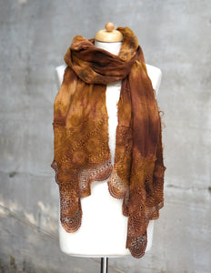 Musselin Scarf - Indien Spices