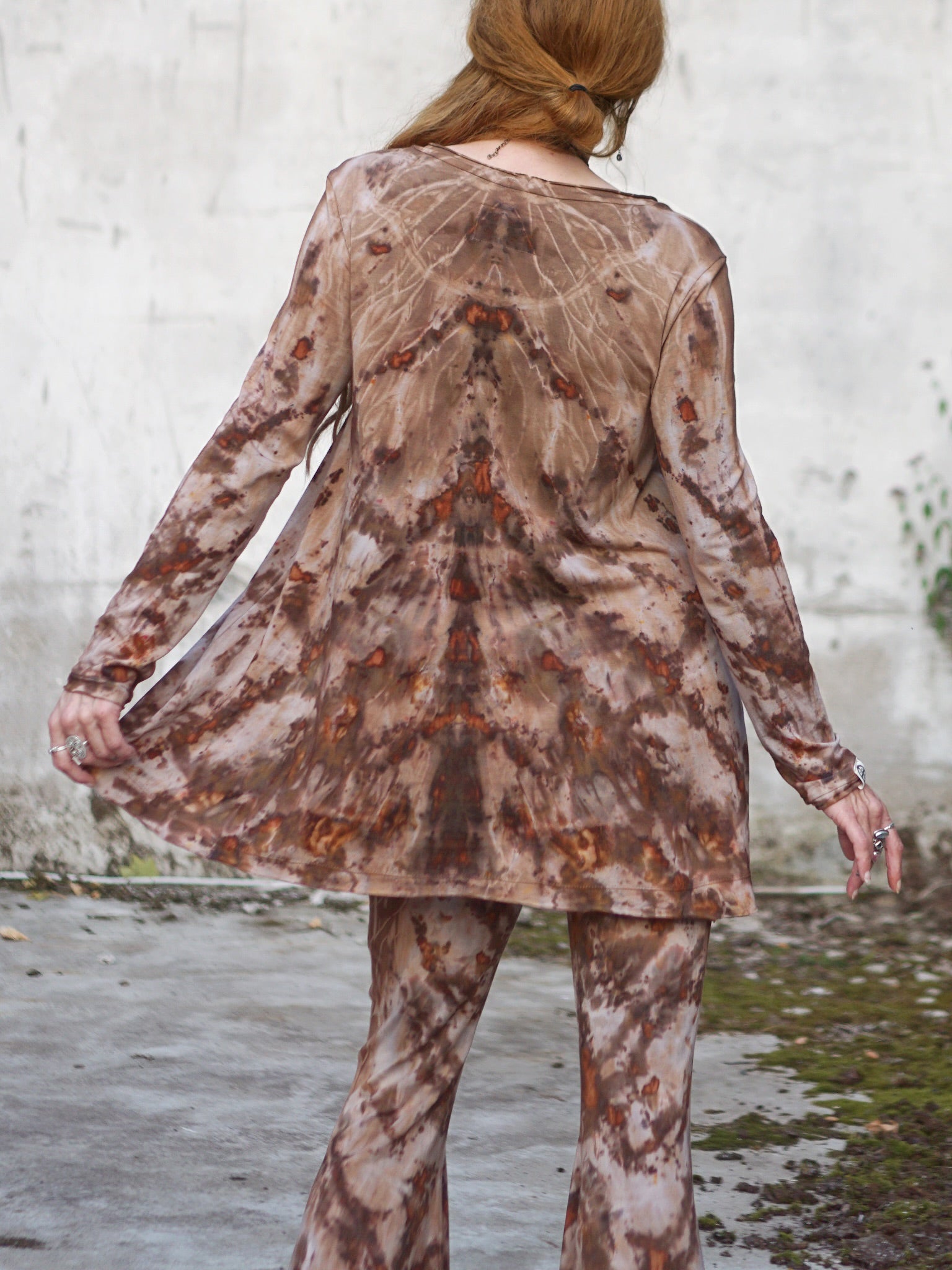 Cozy Long Sleeve  - Copper Flakes Clay