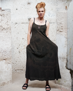 Casual Summer Dress -  Black Soil