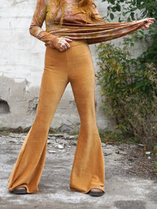 Flared Leggings - Amber