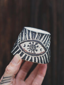 Crystal Stoneball Holder - Black