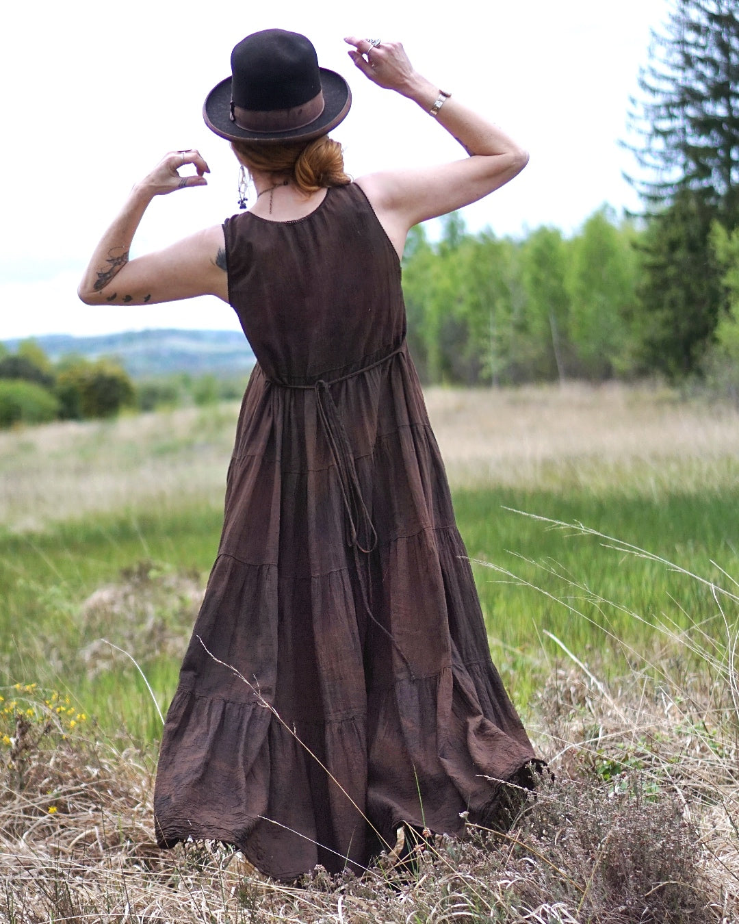 Maxi Dress - Black Soil