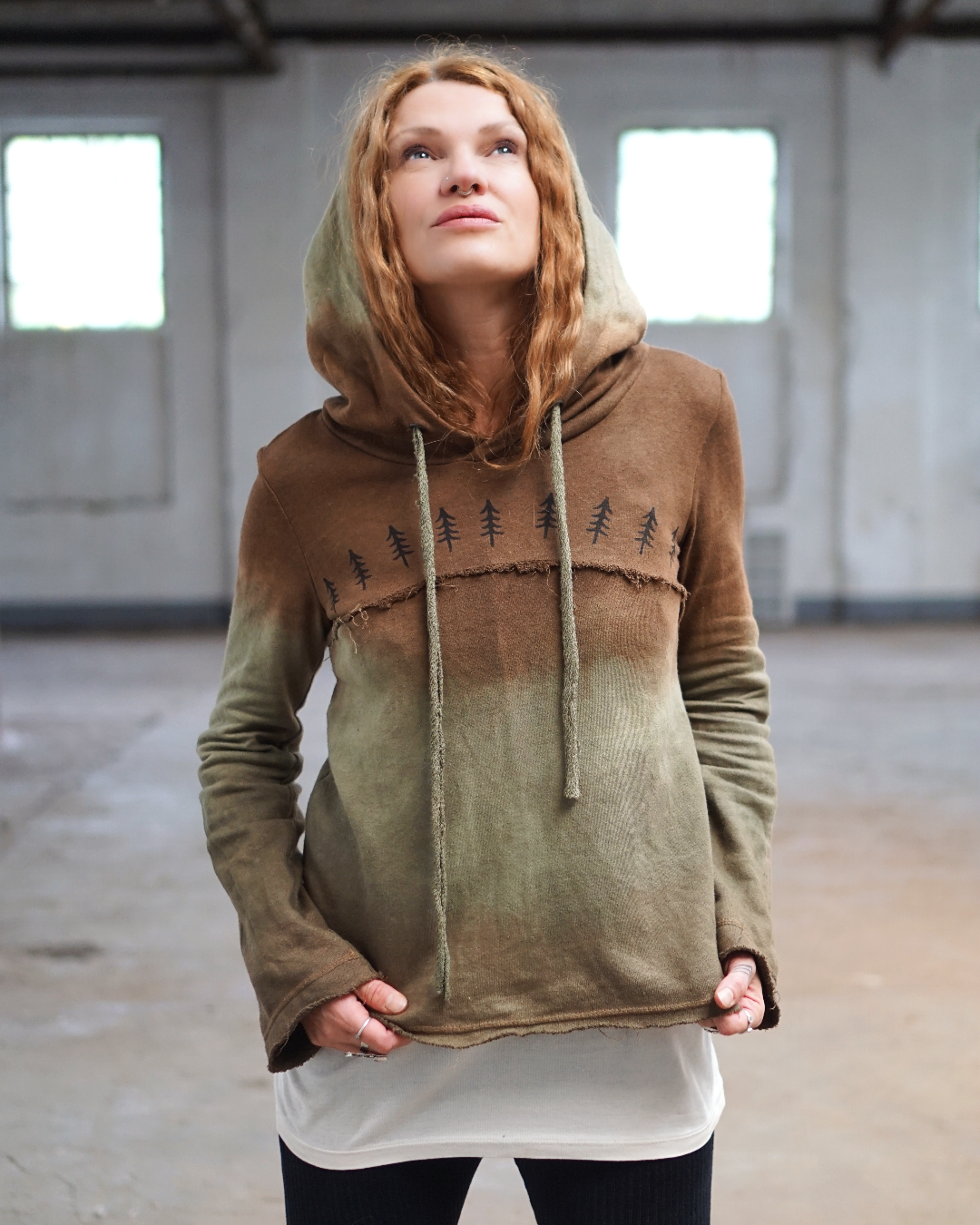 Hemp Hoodie - Forest Feeling