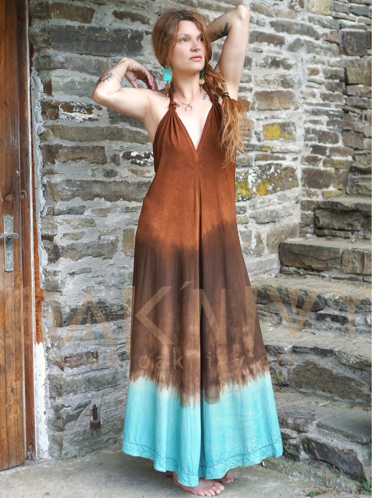 Hot Summer Maxi Dress - Pfefferminza