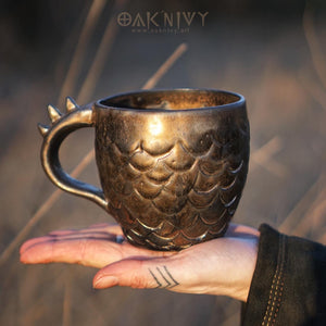 Dragon Mug - Bronze