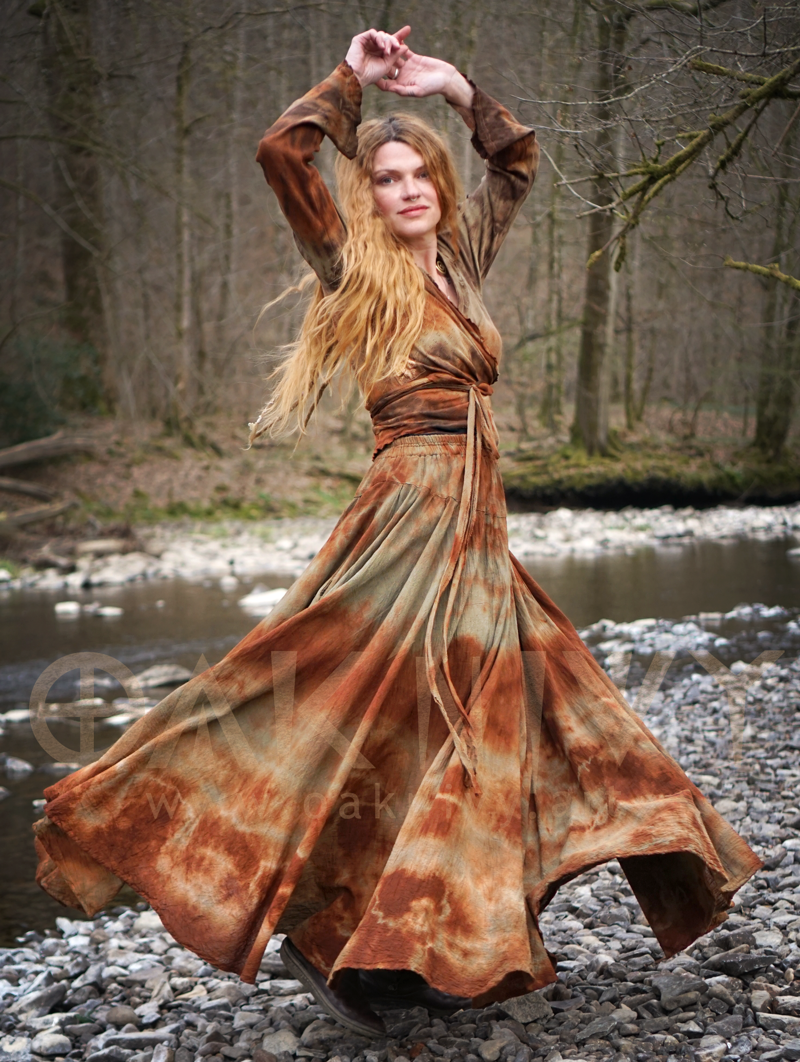 Maxi Skirt MTO -  Wood Witch (Sample Picture)