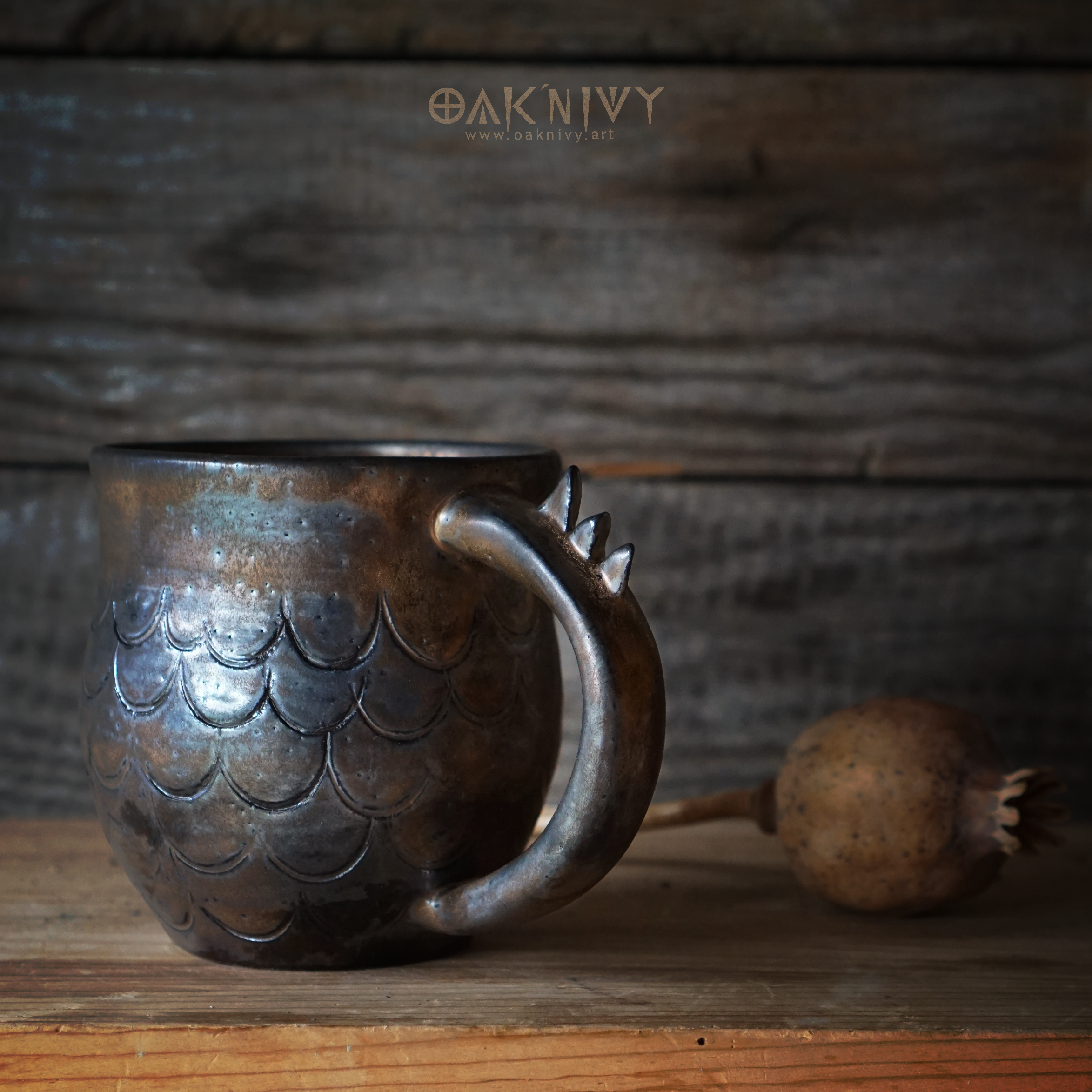 Dragon Mug - Bronze