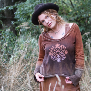 Raglan Jumper - Rusty Vintage Jade